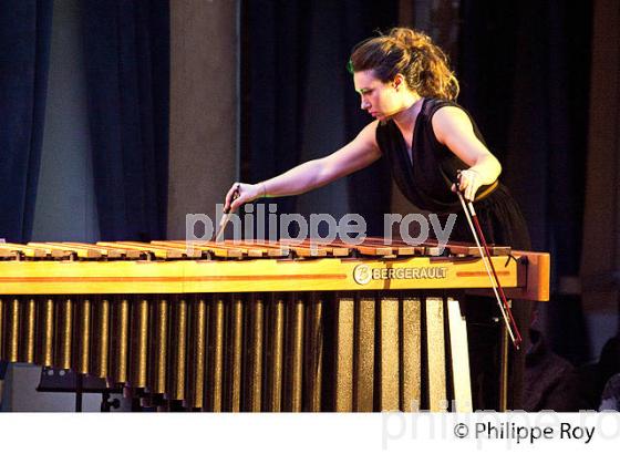 CONCERT VASSILENA SERAFIMOVA,  MARIMBA, BOURG ARTS ET VINS. (00C03427.jpg)