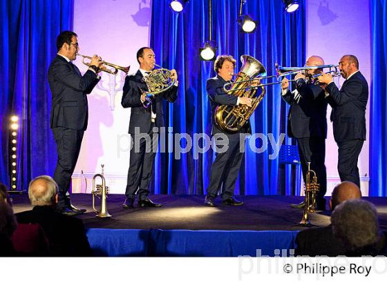 CONCERT DU QUINTETTE DE CUIVRES, SPANISH BRASS, BOURG-SUR-GIRONDE. (00C03812.jpg)