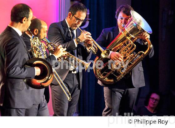 CONCERT DU QUINTETTE DE CUIVRES, SPANISH BRASS, BOURG-SUR-GIRONDE. (00C03814.jpg)