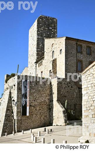 MUSEE PICASSO, CHATEAU GRIMALDI, VIEIL ANTIBES, , COTE D' AZUR. (06F00202.jpg)