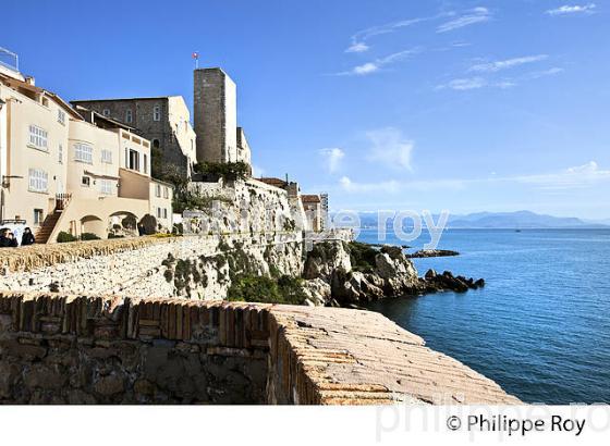 FORTIFICATIONS  DU VIEIL ANTIBES, ANTIBES-JUAN -LES-PINS, COTE D' AZUR. (06F00211.jpg)