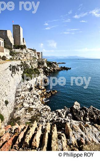 FORTIFICATIONS  DU VIEIL ANTIBES, ANTIBES-JUAN -LES-PINS, COTE D' AZUR. (06F00213.jpg)