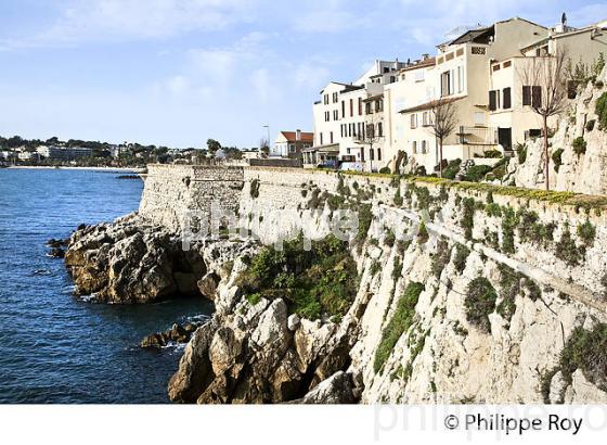 FORTIFICATIONS  DU VIEIL ANTIBES, ANTIBES-JUAN -LES-PINS, COTE D' AZUR. (06F00221.jpg)