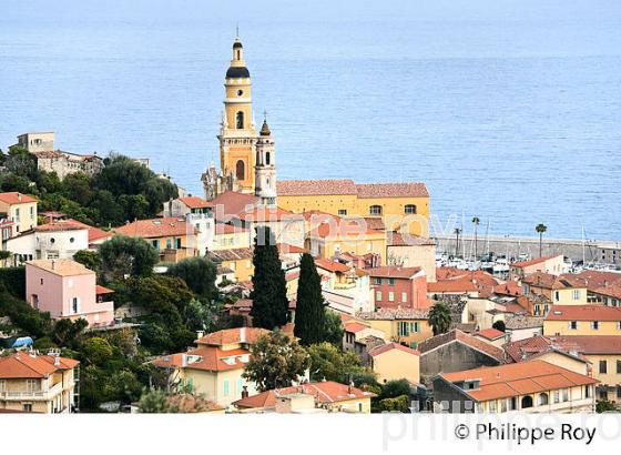 LE PLATEAU SAINT MICHEL , VILLE DE MENTON , COTE D' AZUR. (06F00922.jpg)