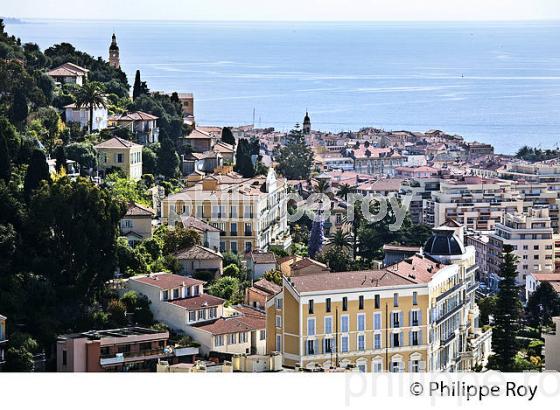 LA RIVIERA,  VILLE DE MENTON , COTE D' AZUR. (06F00933.jpg)