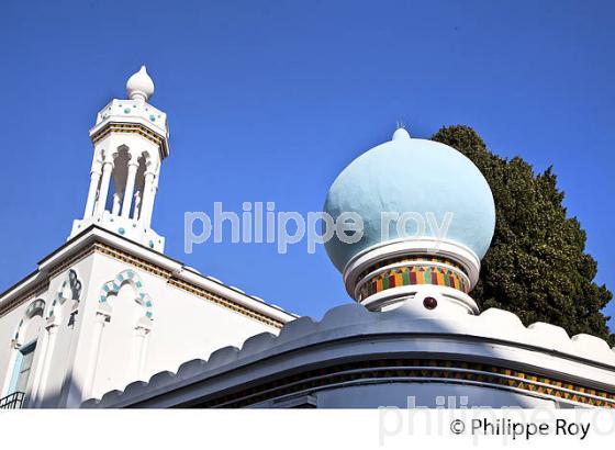 L' ORIENT PALACE, HOTELLERIE DE LA BELLE EPOQUE, VILLE DE MENTON , COTE D' AZUR. (06F01037.jpg)