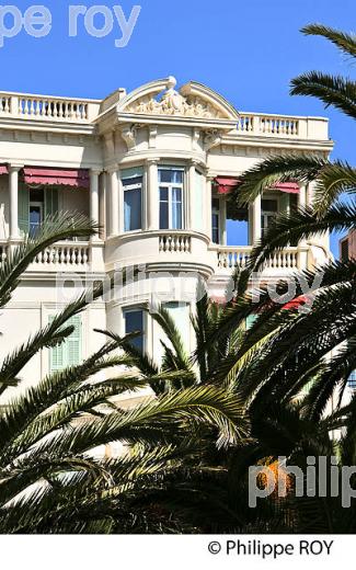 HOTEL REGINA, FRONT DE  MER,  VILLE DE MENTON , COTE D' AZUR. (06F01116.jpg)