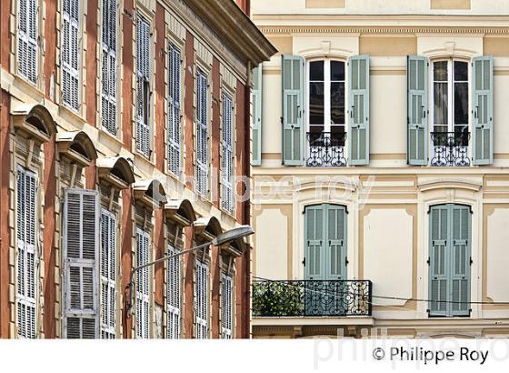 VIEILLE  VILLE DE MENTON , COTE D' AZUR. (06F01208.jpg)