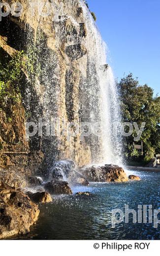 LA COLLINE DU CHATEAU, VILLE DE NICE , COTE D' AZUR. (06F01335.jpg)