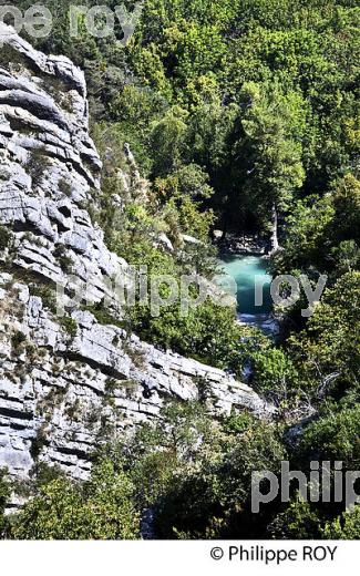 VILLAGE PERCHE DE SAINT AUBAN, VALLEE DE L' ESTERON, ALPES MARITIMES. (06F02033.jpg)