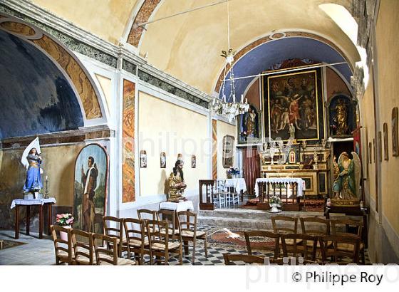 VILLAGE PERCHE   DE AIGLUN , VALLEE DE L'  ESTERON, ALPES MARITIMES. (06F02238.jpg)