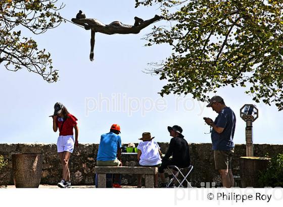 VILLAGE PERCHE  DE GOURDON, VALLEE DU LOUP,  ALPES MARITIMES. (06F02720.jpg)
