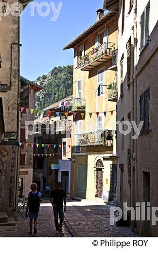VILLAGE DE SAINT MARTIN DE VESUBIE, VALLEE DE LA VESUBIE, ALPES MARITIMES.. (06F03233.jpg)