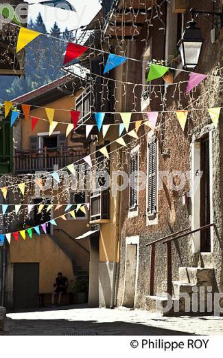 VILLAGE DE SAINT MARTIN DE VESUBIE, VALLEE DE LA VESUBIE, ALPES MARITIMES.. (06F03235.jpg)