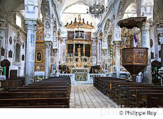 VILLAGE PERCHE   DE UTELLE , VALLEE DE LA VESUBIE, ALPES MARITIMES. (06F03422.jpg)