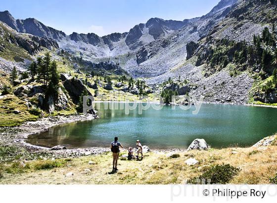 RANDONNEE PEDESTRE, PARC NATIONAL DU MERCANTOUR, VESUBIE, ALPES MARITIMES. (06F03613.jpg)