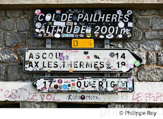 LE  COL DE  PAILHERES , ROUTE DES COLS, COMMUNE D' ASCOU, ARIEGE. (09F00229.jpg)