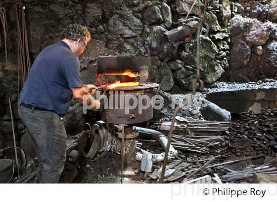 LA  FORGE A MARTINET, LES FORGES DE PYRENE, ECOMUSEE, VILLAGE DE MONTGAILHARD,  ARIEGE. (09F01115.jpg)