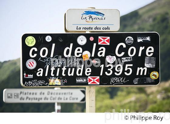 LE COL DE LA CORRE,  BETHMALE, COUSERANS, ARIEGE. (09F01701.jpg)