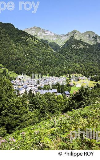 STATION THERMALE D' AULUS LES BAINS, VALLEE DU GARBET,   COUSERANS, ARIEGE. (09F01815.jpg)