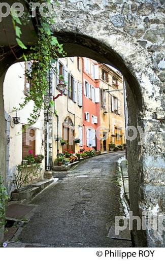 LA VIEILLE VILLE DE  TARASCON SUR ARIEGE,  COUSERANS, ARIEGE. (09F02030.jpg)