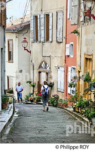 LA VIEILLE VILLE DE  TARASCON SUR ARIEGE,  COUSERANS, ARIEGE. (09F02033.jpg)