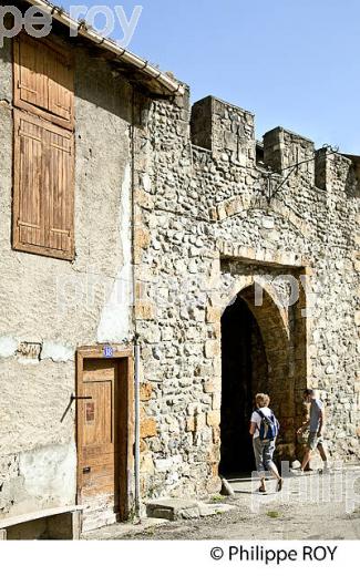 LA VIEILLE VILLE DE  TARASCON SUR ARIEGE,  COUSERANS, ARIEGE. (09F02106.jpg)