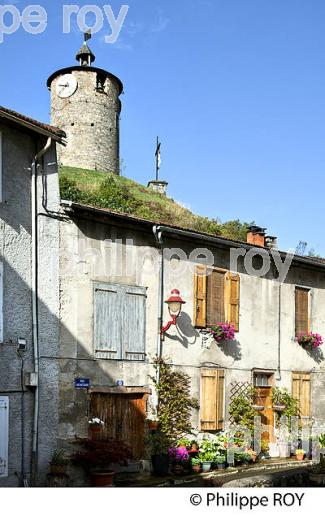 LA VIEILLE VILLE DE  TARASCON SUR ARIEGE,  COUSERANS, ARIEGE. (09F02112.jpg)