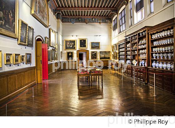 MUSEE D' ART,  D' HISTOIRE ET D' ARCHEOLOGIE, PALAIS DES ARCHEVEQUES,  VILLE DE  NARBONNE, AUDE, OCCITANIE. (11F00304.jpg)