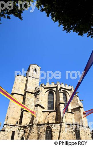 MUSEE LAPIDAIRE, EGLSE NOTRE DAME LA MOURGUIE,  VILLE DE  NARBONNE, AUDE, OCCITANIE. (11F00414.jpg)