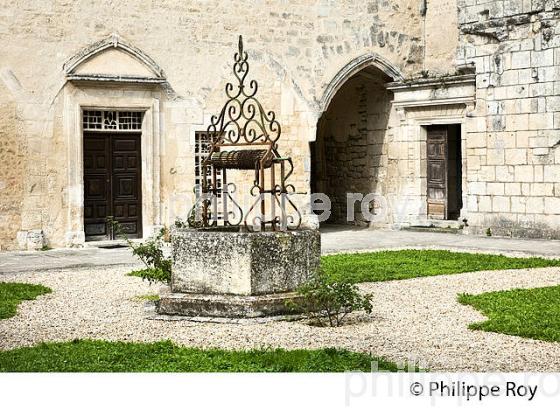 ABBAYE SAINT-ETIENNE, BASSAC, VALLEE DE LA CHARENTE,  CHARENTE . (16F01629.jpg)