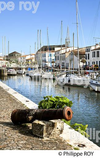 PORT DE MARANS ET SEVRE NIORTAISE, MARAIS POITEVIN, CHARENTE MARITIME. (17F07820.jpg)