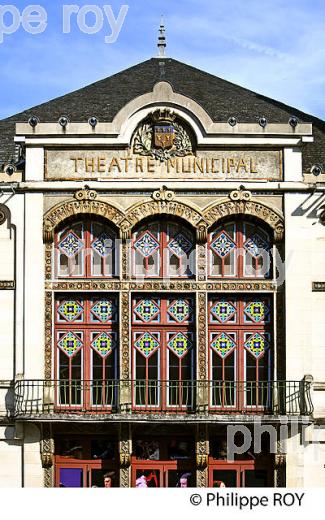 THEATRE MUNICIPAL, VILLE DE  TULLE, CORREZE, LIMOUSIN. (19F01138.jpg)