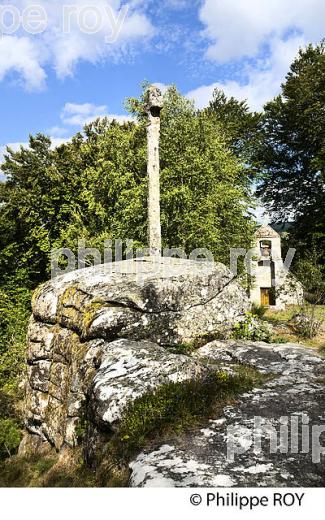 CHAPELLE DU RAT, PLATEAU DE MILLEVACHES, VALLEE DE LA VEZERE,  CORREZE, LIMOUSIN. (19F01417.jpg)