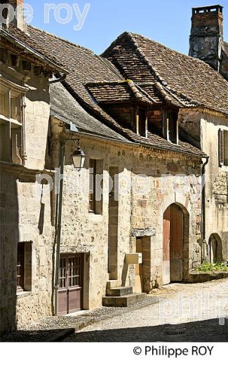 LE VILLAGE DE BEAULIEU SUR DORDOGNE, VALLEE DE LA DORDOGNE, CORREZE, LIMOUSIN. (19F02511.jpg)