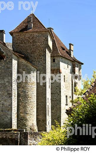 VILLAGE DE CUREMONTE, VALLEE DE LA DORDOGNE, CORREZE, LIMOUSIN. (19F02730.jpg)