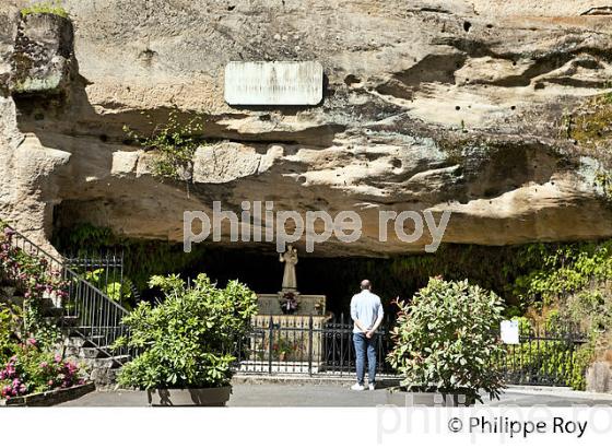GROTTE SAINT ANTOINE , VILLE DE BRIVE, CORREZE, LIMOUSIN. (19F03319.jpg)