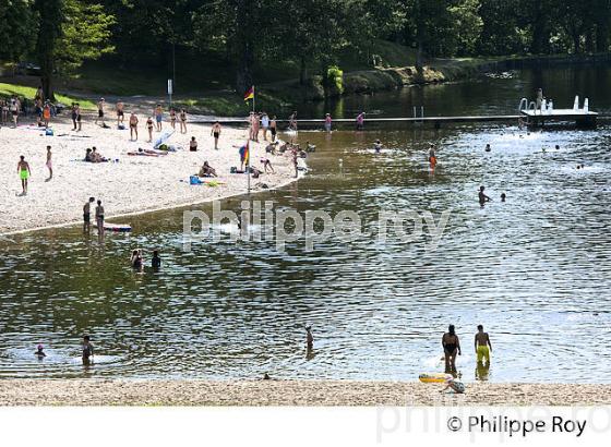 LAC DE BOURNAZEL, COMMUNE DE SEILHAC, CORREZE, LIMOUSIN. (19F04531.jpg)
