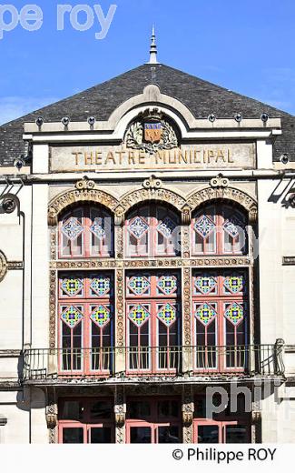 THEATRE MUNICIPAL EDEN, VILLE DE TULLE, CORREZE, LIMOUSIN. (19F04716.jpg)