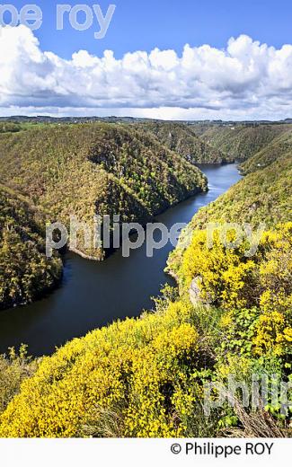 SITE DE SAINT NAZAIRE, HAUTE  VALLEE DE LA DORDOGNE, CORREZE. (19F05002.jpg)