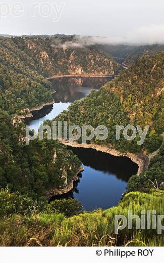 SITE DE SAINT NAZAIRE, HAUTE  VALLEE DE LA DORDOGNE, CORREZE. (19F05013.jpg)