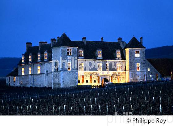 CHATEAU CLOS VOUGEOT, FETE DE LA SAINT VINCENT TOURNANTE,  COTE DE NUITS, BOURGOGNE. (21F02707.jpg)