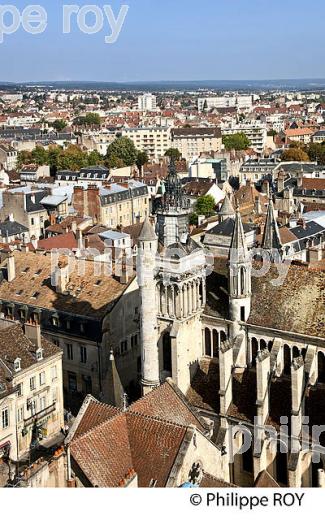 TOUR PHILIPPE LE BON, PALAIS DES DUCS DE BOURGOGNE,  VIEILLE VILLE DE DIJON , BOURGOGNE. (21F02940.jpg)