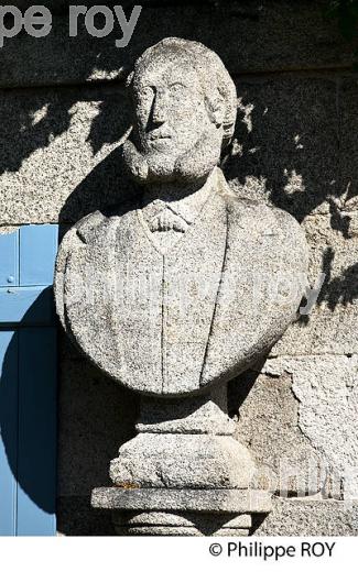 MAISON  DE  PIERRE MICHAUD, VILLAGE DE MASGOT, LES MACONS DE LA CREUSE, LIMOUSIN. (23F00433.jpg)