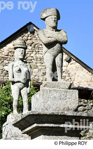 MAISON  DE  PIERRE MICHAUD, VILLAGE DE MASGOT, LES MACONS DE LA CREUSE, LIMOUSIN. (23F00436.jpg)