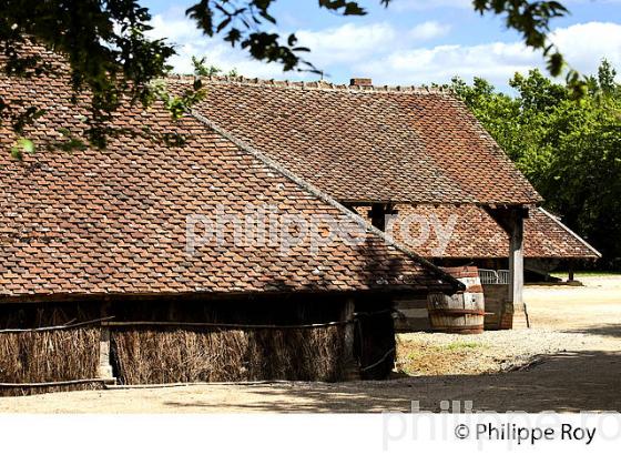 TUILERIE DE POULIGNY, CHENIERS, VALLEE DE LA  CREUSE,  LIMOUSIN. (23F01511.jpg)