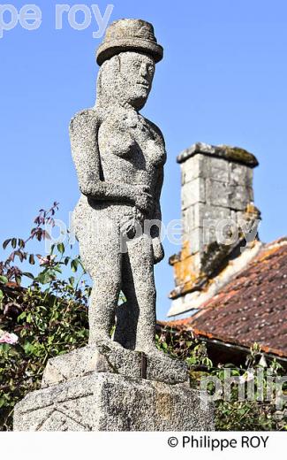 MACONS CREUSOIS, VILLAGE DE MASGOT,  CREUSE, LIMOUSIN. (23F02136.jpg)