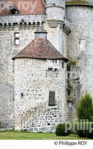CHATEAU DE VILLEMONTEIX,  VALLEE DE LA CREUSE, LIMOUSIN. (23F02416.jpg)