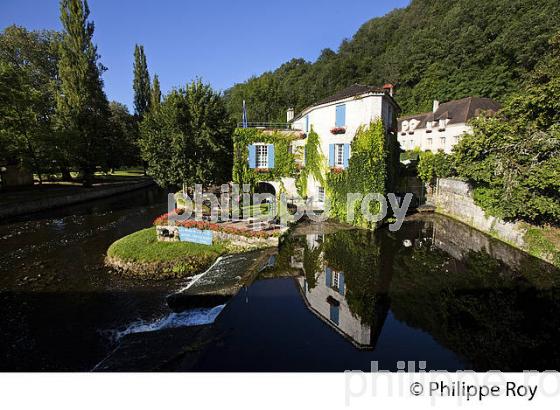 BRANTOME, VALLEE DE LA DRONNE, PERIGORD VERT, DORDOGNE, FRANCE (24F01802.jpg)