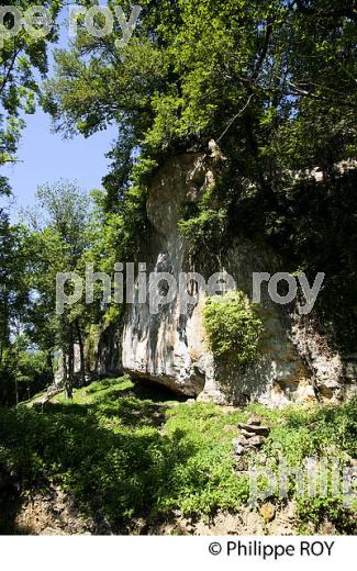 SITE PREHISTORIQUE DE CASTEL-MERLE, SERGEAC, VALLEE VEZERE,  PERIGORD NOIR, DORDOGNE (24F03631.jpg)